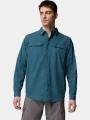Columbia Silver Ridge 2.0 Long Sleeve Shirt férfi hosszú ujjú túraing kék színben 1