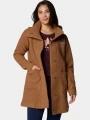 Columbia Panorama Long Jacket női átmeneti kabát barna színben 1