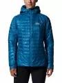 Mountain Hardwear Ghost Shadow Hoody női steppelt átmeneti kabát kék színben 1
