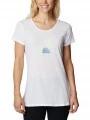 Columbia Daisy Days SS Graphic Tee női rövid ujjú póló fehér színben 1