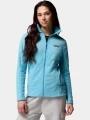 Columbia Basin Trail III Full Zip női polár pulóver kék színben 1