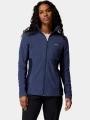 Columbia Basin Trail III Full Zip női polár pulóver kék színben 1