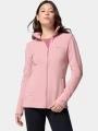 Columbia Basin Trail III Full Zip női polár pulóver rózsaszín színben 1