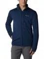 Columbia Park View Fleece Full Zip férfi polár pulóver kék színben 1