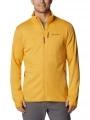 Columbia Park View Fleece Full Zip férfi polár pulóver sárga színben 1