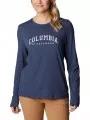 Columbia Columbia Trek Relaxed LS Tee női hosszú ujjú póló kék színben 1