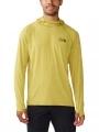 Mountain Hardwear Crater Lake Hoody férfi kapucnis pulóver sárga színben 1