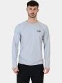 Mountain Hardwear Crater Lake Long Sleeve Crew férfi hosszú ujjú sport póló szürke színben 1
