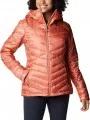 Columbia Joy Peak Hooded Jacket női télikabát piros színben 1