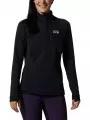 Mountain Hardwear Polartec Power Grid Half Zip Jacket női polár pulóver fekete színben 1