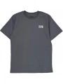 Mountain Hardwear Box Logo Short Sleeve férfi rövid ujjú póló szürke színben 1