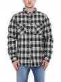Fundango Roddy Lined Shirt férfi ingkabát fekete színben 1