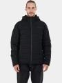 Fundango Hubble Padded Jacket férfi steppelt átmeneti kabát fekete színben 1