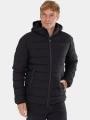 Fundango Hubble Padded Jacket férfi steppelt átmeneti kabát fekete színben 1