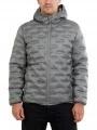 Fundango Smoke Hooded Jacket férfi utcai kabát szürke színben 1