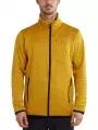 Fundango Jefferson Fleece Jacket férfi polár pulóver sárga színben 1