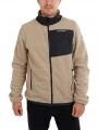 Fundango Haven Hybrid Jacket férfi polár pulóver homok színben 1