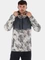 Fundango Exodus Hybrid Jacket férfi pulóver szürke színben 1