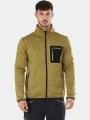 Fundango Jefferson Fleece Jacket férfi polár pulóver zöld színben 1