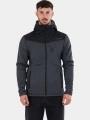 Fundango Ashford Insulated Fleece Jacket férfi polár pulóver szürke színben 1