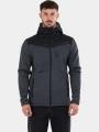 Fundango Ashford Insulated Fleece Jacket férfi polár pulóver szürke színben 1