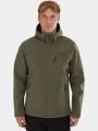 Fundango Fairbanks Softhsell Jacket férfi softshell kabát oliva színben 1