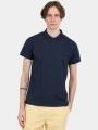 Fundango Icon Poloshirt férfi galléros póló sötétkék színben 1
