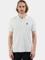 Fundango Zeno Tech Poloshirt férfi rövid ujjú sport póló fehér színben 1