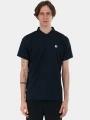 Fundango Zeno Tech Poloshirt férfi rövid ujjú sport póló sötétkék színben 1