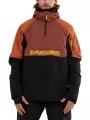 Fundango Burnaby Logo Anorak férfi síkabát piros színben 1