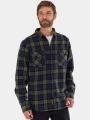 Fundango Roddy Lined Shirt férfi ingkabát sötétkék színben 1