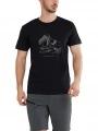 Fundango Legend T-shirt férfi rövid ujjú póló fekete színben 1