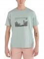 Fundango Talmer T-shirt férfi rövid ujjú póló zöld színben 1