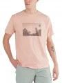 Fundango Talmer T-shirt férfi rövid ujjú póló rózsaszín színben 1