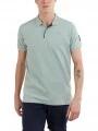 Fundango Molton Poloshirt férfi galléros póló zöld színben 1