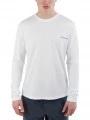 Fundango Maurice Long Rashguard férfi hosszú ujjú lycra fehér színben 1