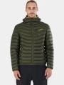 Fundango Rauris Down Jacket férfi pehelykabát zöld színben 1