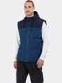 Fundango Karl Padded Vest férfi mellény kék színben 1