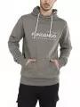 Fundango Hoover Hooded sweatshirt férfi kapucnis pulóver oliva színben 1