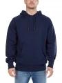 Fundango Talis Hooded Sweatshirt férfi pulóver sötétkék színben 1