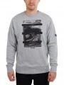 Fundango Warren Sweatshirt férfi pulóver szürke színben 1