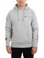 Fundango Dixon Hooded Sweatshirt férfi kapucnis pulóver fehér színben 1