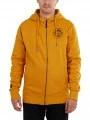 Fundango West Point Hooded Pullover férfi kapucnis pulóver sárga színben 1