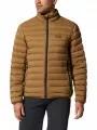Mountain Hardwear Deloro Down Jacket férfi pehelykabát barna színben 1