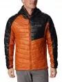 Columbia Platinum Peak Hooded Jacket férfi utcai kabát narancssárga színben 1