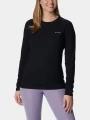 Columbia Omni-Heat Infinity Knit LS Crew női aláöltöző felső fekete színben 1