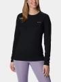 Columbia Omni-Heat Infinity Knit Long Sleeve Crew női aláöltöző felső fekete színben 1