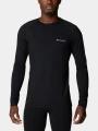 Columbia M Omni-Heat Infinity Knit LS Crew férfi aláöltöző felső fekete színben 1
