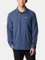 Columbia Silver Ridge Utility Lite Long Sleeve Shirt férfi hosszú ujjú túraing kék színben 1