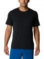 Columbia M Endless Trail Running Tech Tee férfi rövid ujjú sport póló fekete színben 1